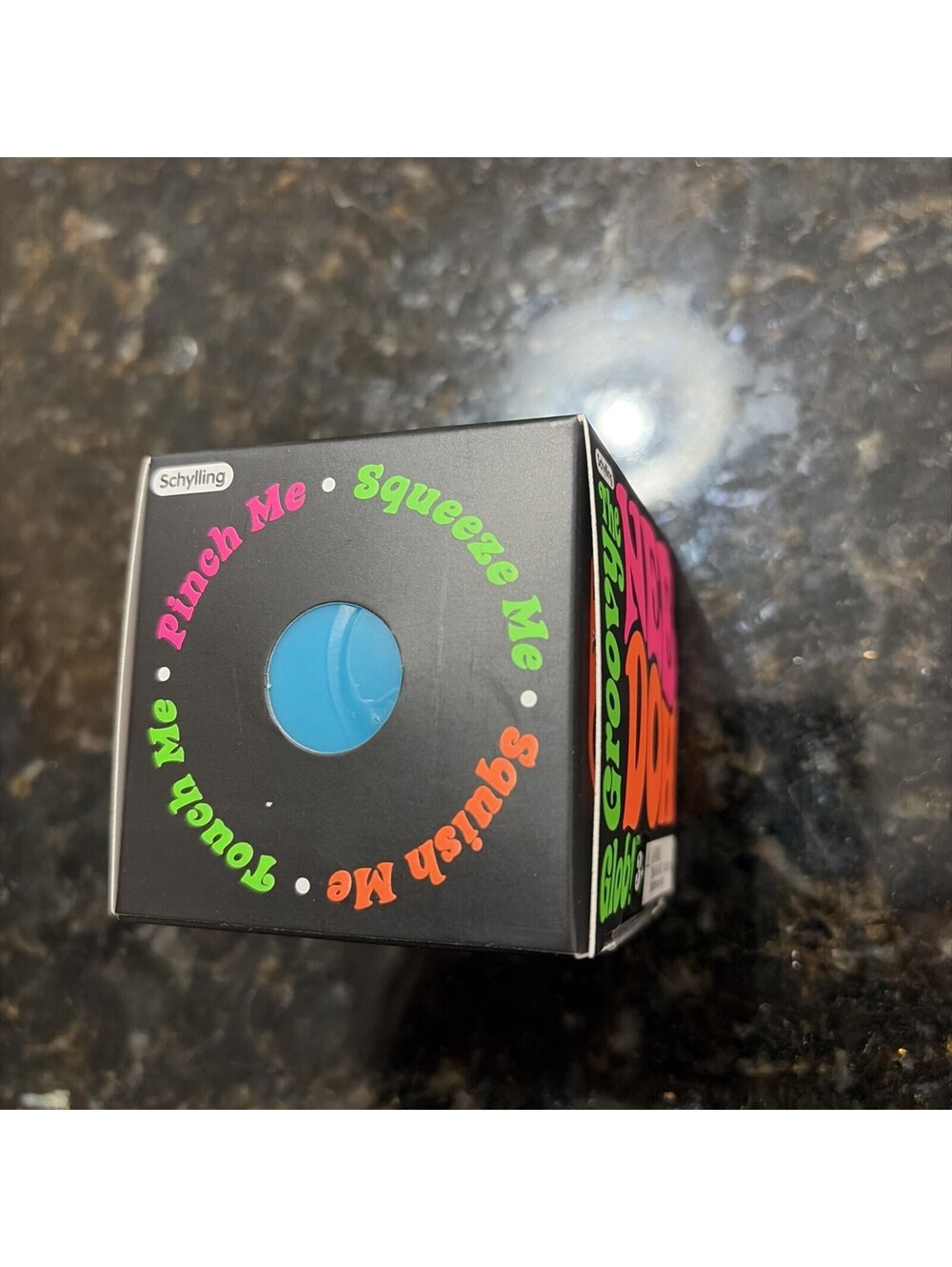 NeeDoh The Groovy Glob Blue Schylling Stress Ball Squishy  Toy NEW Sealed